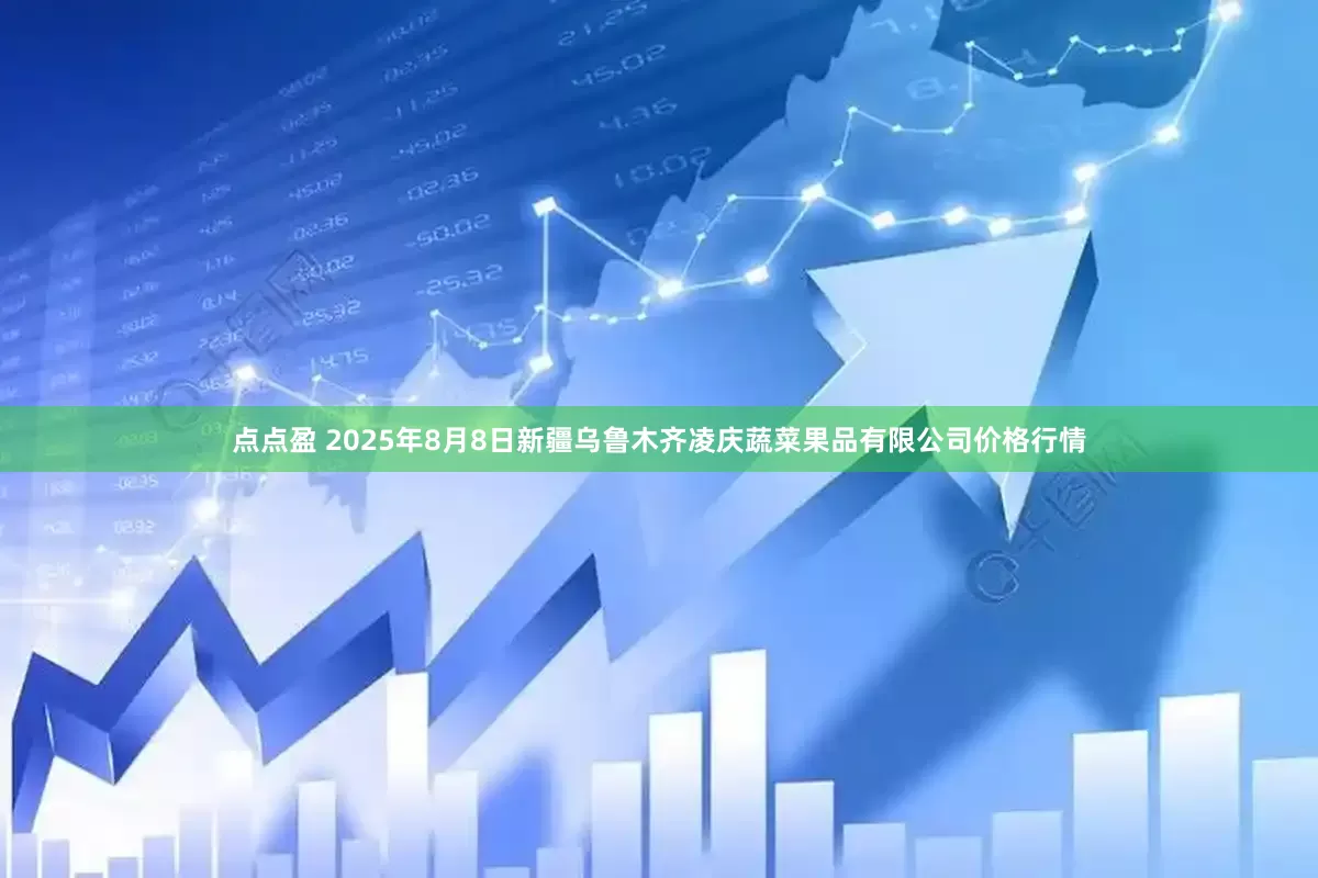 点点盈 2025年8月8日新疆乌鲁木齐凌庆蔬菜果品有限公司价格行情